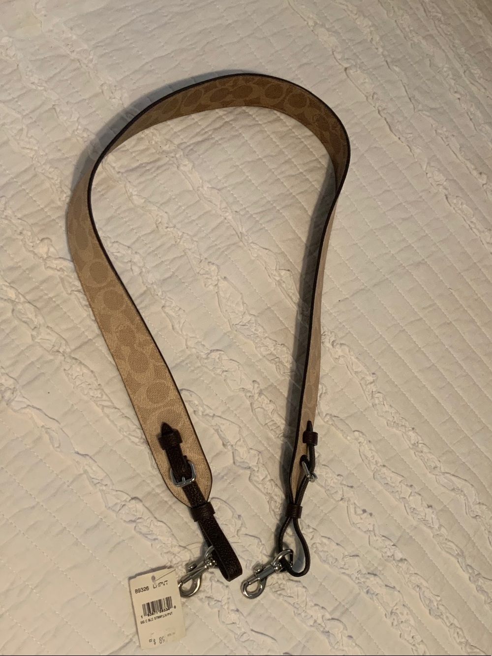 Coach Signature Canvas Crossbody Strap